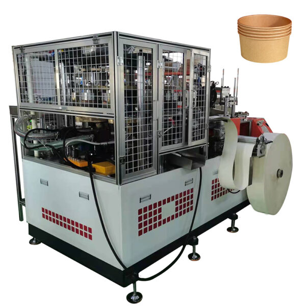 Automatic paper bowl molding machine salad bowl machine