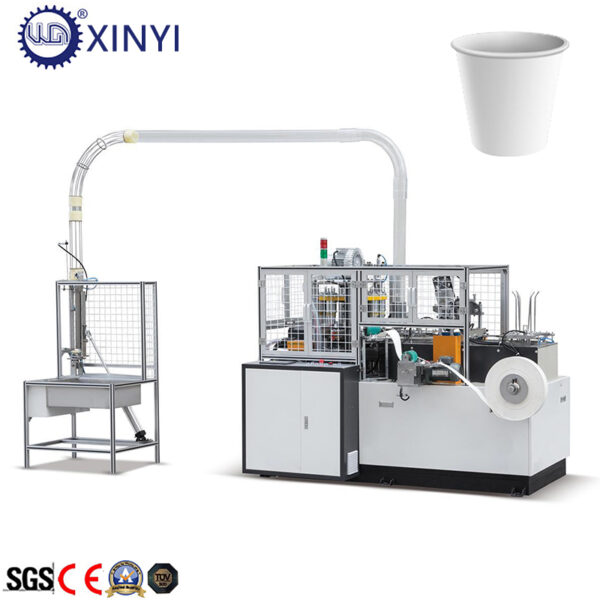 Disposable paper cup automatic molding machine