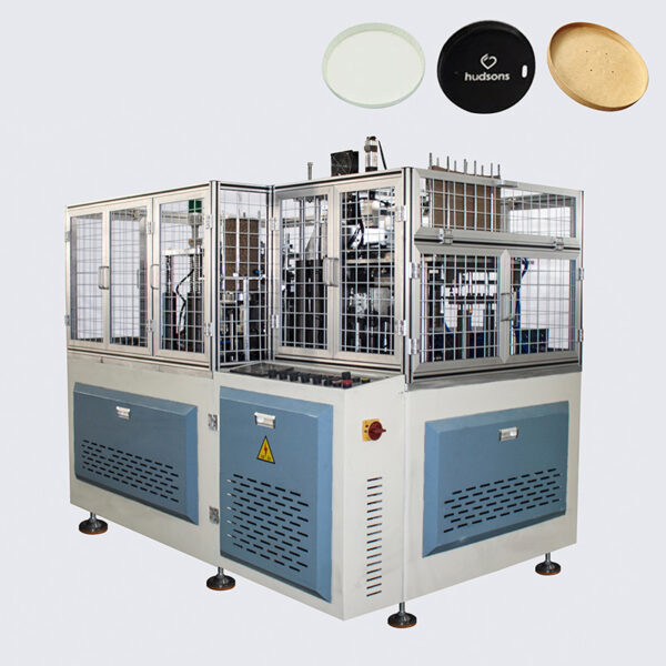 Automatic paper lid forming machine for cup and bowl